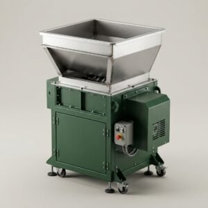 AI-generated illustrative shredder machine; actual model may differ
